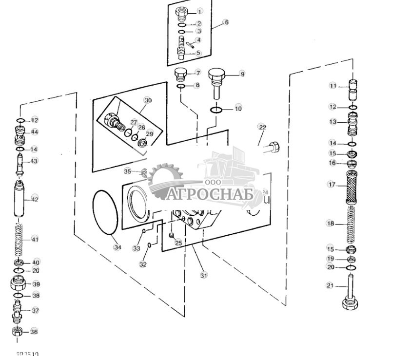 Hydraulic Pump Stroke Control Valve 